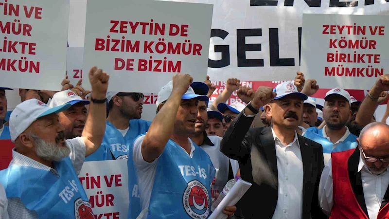 Milaslı muhtarlar ve TES-İŞ’ten Maden Yasası’na destek: 