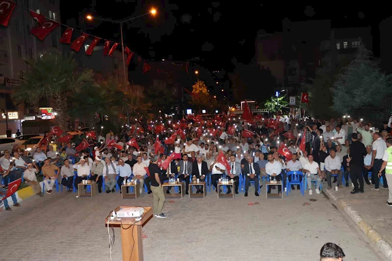 Kahta’da 15 Temmuz Milli Birlik ve Demokrasi Günü anıldı
