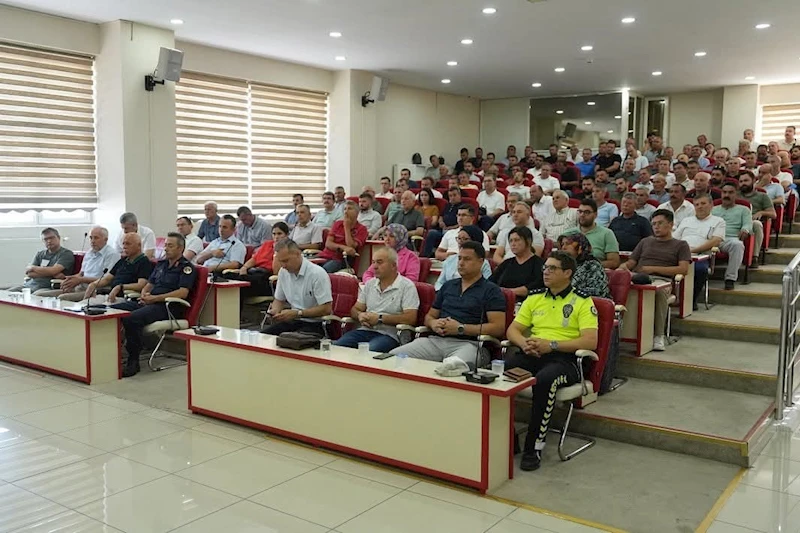 Soma’da orman yangınlarına karşı topyekun mücadele
