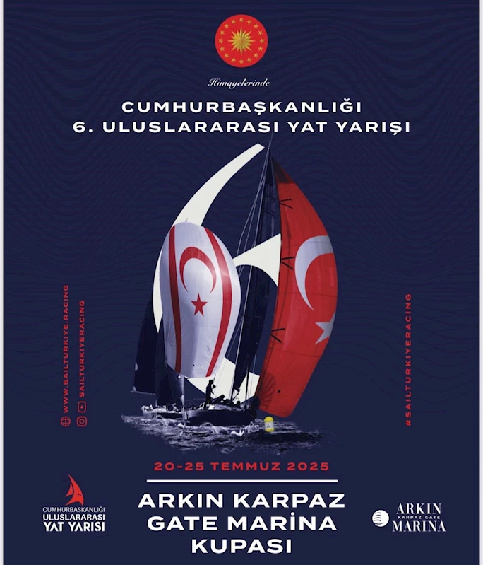 Cumhurbaşkanlığı 6. Uluslararası Yat Yarışları’nın Kıbrıs etabı Marmaris’ten başlıyor
