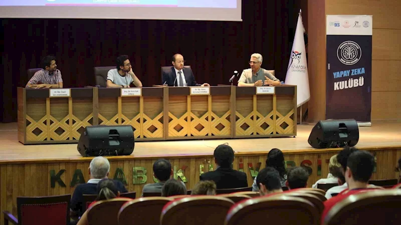 KBÜ’de ÜNİDES kapsamında Yapay Zeka Paneli düzenlendi
