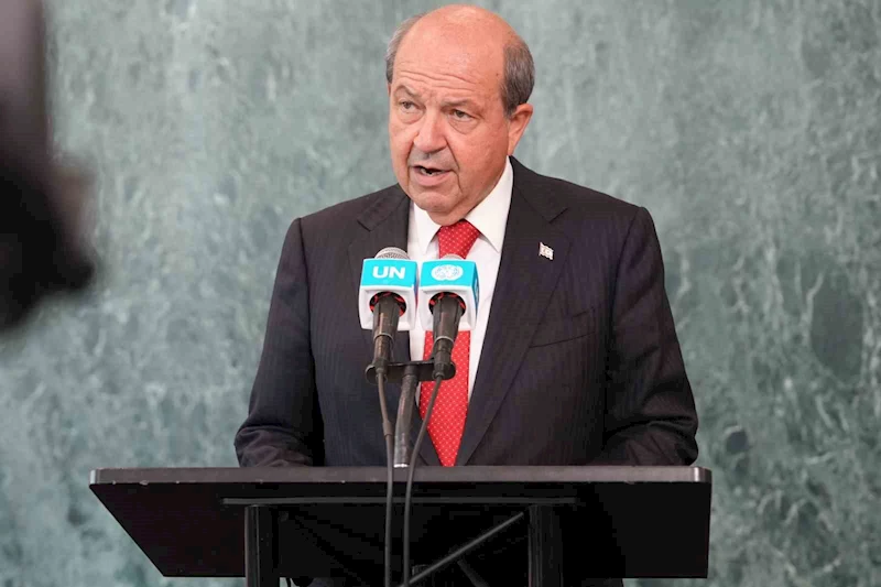 KKTC Cumhurbaşkanı Tatar BM’de konuştu: 