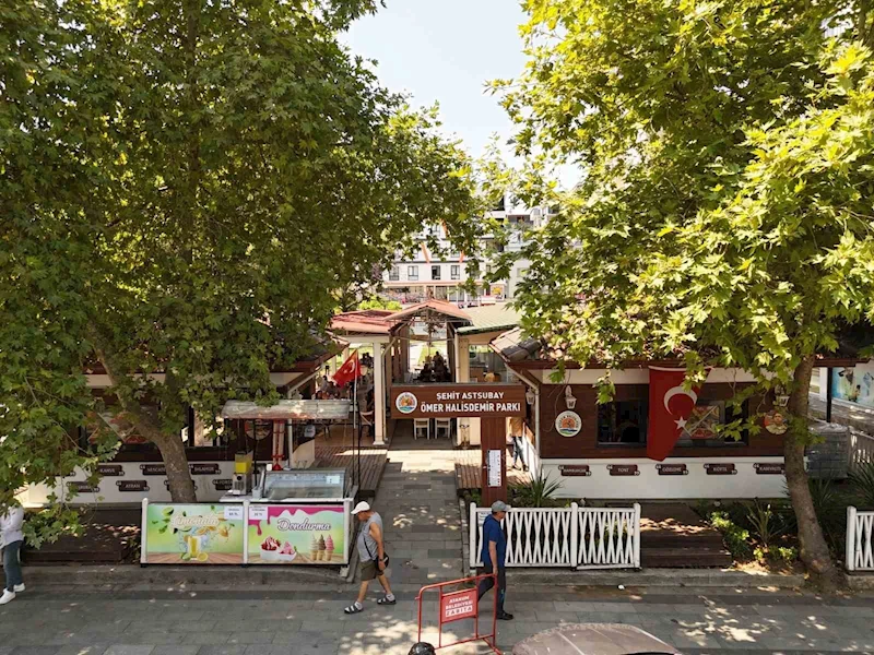 Ömer Halisdemir Parkı’na yoğun ilgi
