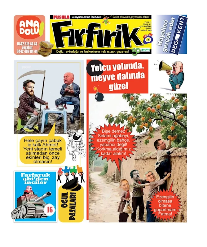 Fırfırik de hadsiz dergiyi kınadı
