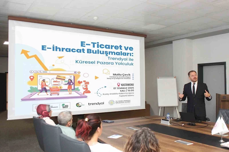 Kastamonu, Çankırı ve Sinop’ta girişimcilere e-ticaret ve e-ihracat fırsatları anlatıldı
