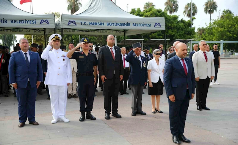 Mersin’de Kıbrıs Barış Harekatı’nın 51. yılı törenle kutlandı
