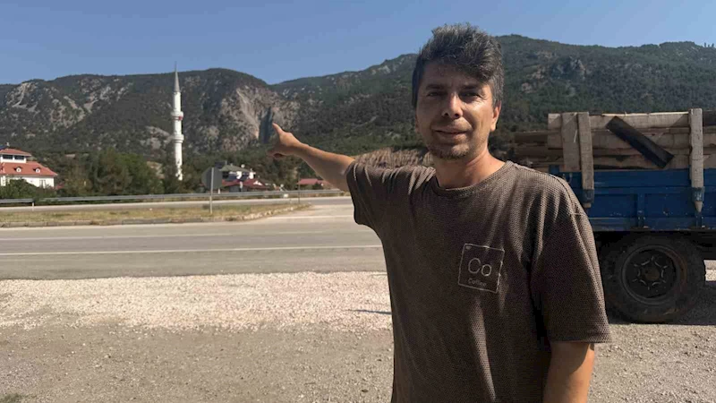 Sıcaklar şelaleyi kuruttu, adından eser kalmadı
