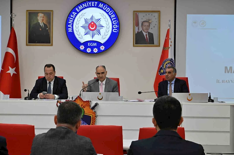 Manisa’da sahipsiz hayvanlar için etkin tedbirler masaya yatırıldı
