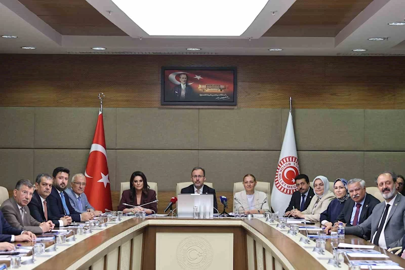 TBMM Engelli Bireyler Komisyonu Kasapoğlu başkanlığında toplandı
