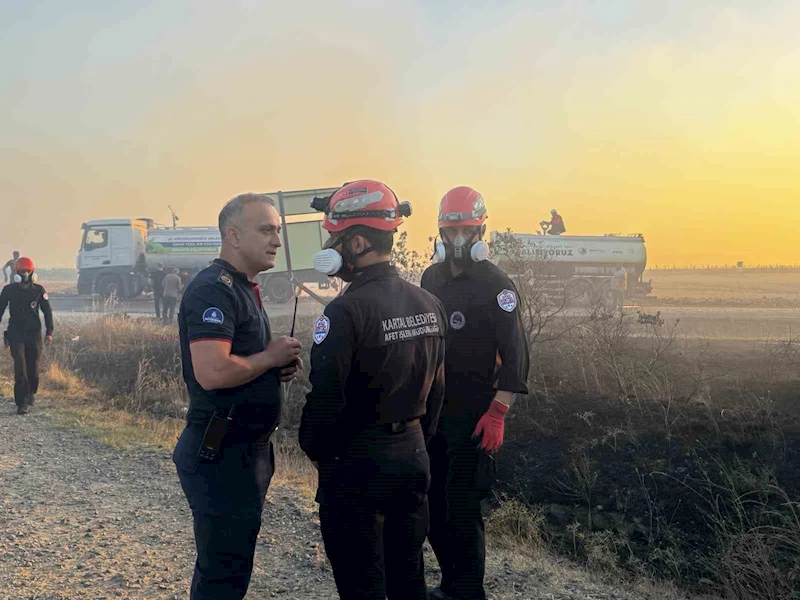 Kartal Belediyesi’nden Silivri’deki orman yangını müdahalelerine destek
