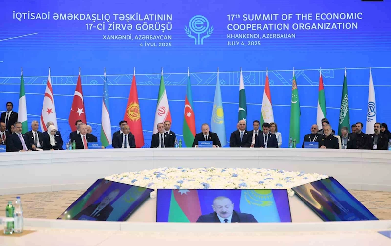 Ekonomik İşbirliği Teşkilatı 17. Zirvesi, Azerbaycan’ın Hankendi şehrinde başladı
