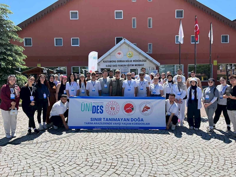 Ilgaz Dağı’nda üniversite öğrencilerine yaban hayatı anlatıldı
