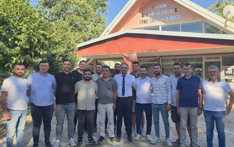 Sarıgöllü avcıların yeni Başkanı Mustafa Atakan Aktan oldu

