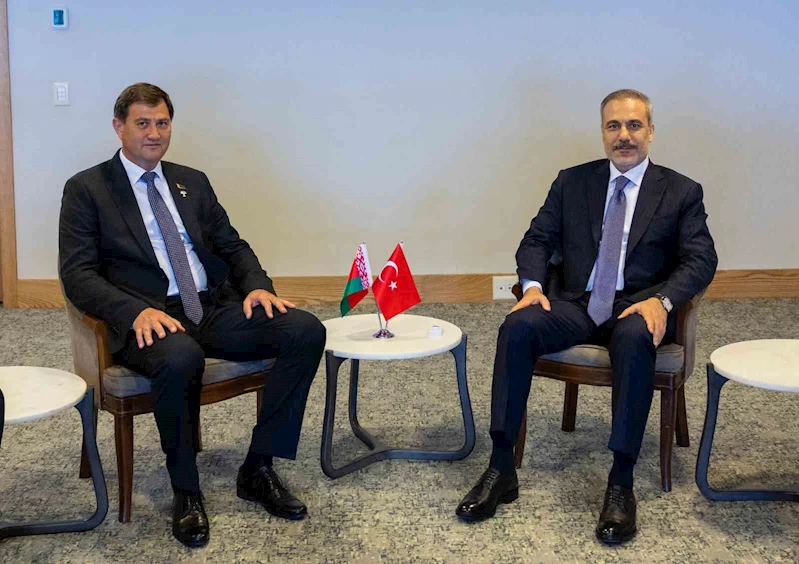 Dışişleri Bakanı Fidan, Belarus Dışişleri Bakanı Ryzhenkov ile görüştü
