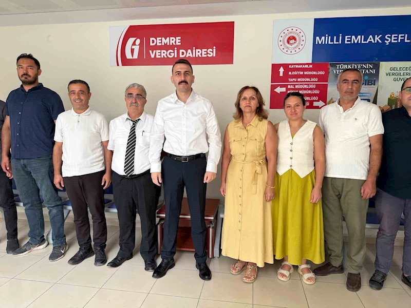 Demre Vergi Dairesi Müdürlüğü hizmete açıldı
