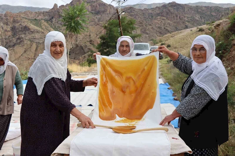 Pekmez ocakları bu kez pestil için yandı
