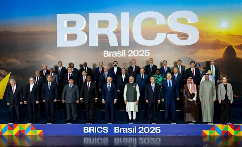 Bakan Fidan, BRICS Liderler Zirvesi’nde aile fotoğrafı çektirdi
