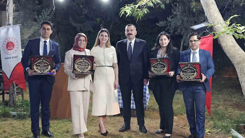 Pazarcık Adliyesi’nden tayin olan hakim ve cumhuriyet savcılarına vefa
