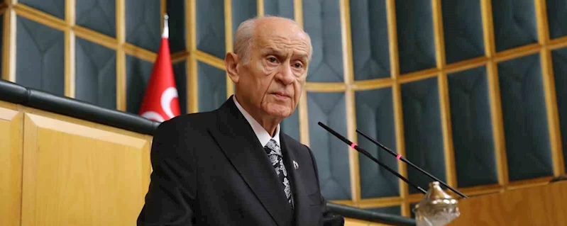 MHP lideri Bahçeli: (Terörsüz Türkiye) Cumhurbaşkanımızın bu çabalarında her daim yanında ve arkasında olacağız