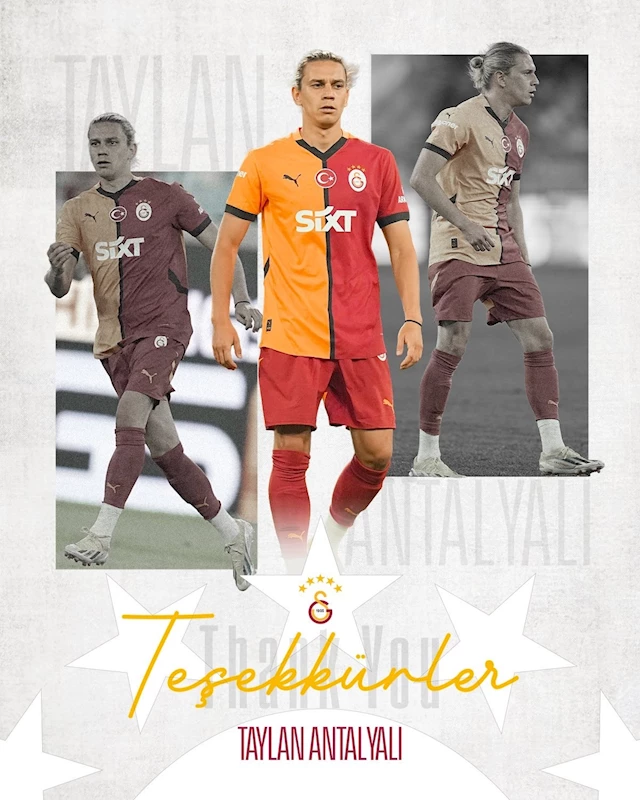 Galatasaray, Taylan Antalyalı’ya veda etti
