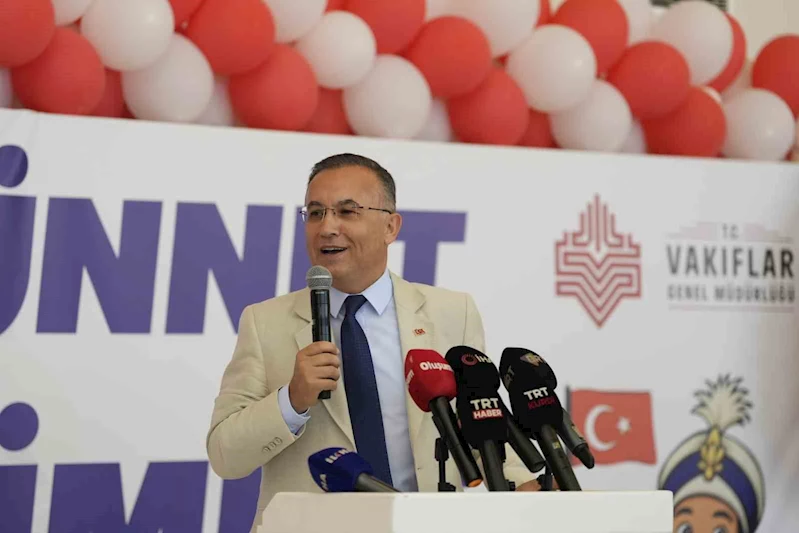 Gaziantep Vakıflar Bölge Müdürlüğü 25 çocuğu sünnet ettirdi
