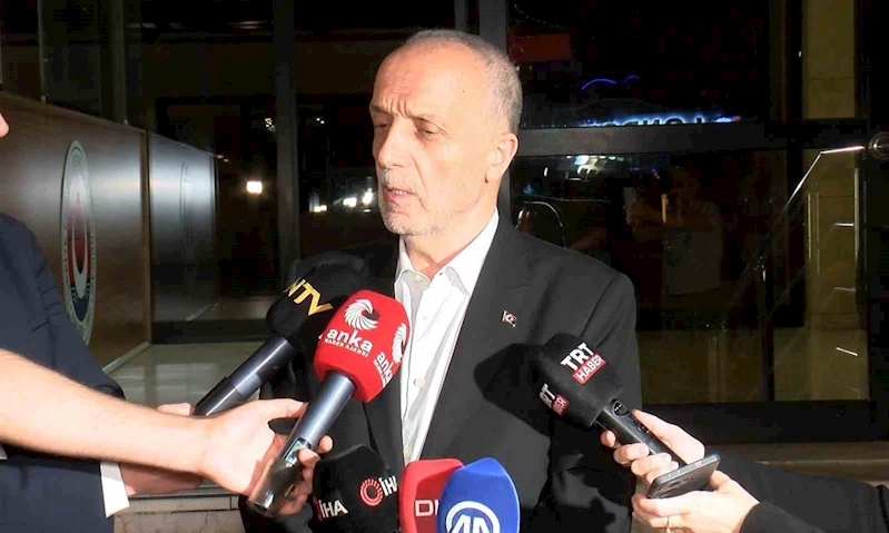 TÜRK-İŞ Başkanı Atalay: 