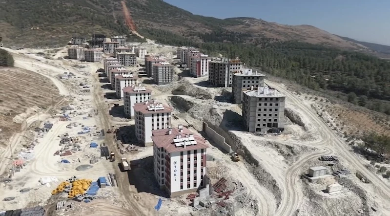 Serinyol ve Alahan’da afet konutları yükseliyor
