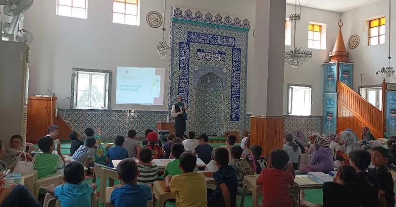 Söke’de yaz Kur’an kursu öğrencilerine bilinçlendirme seminerleri
