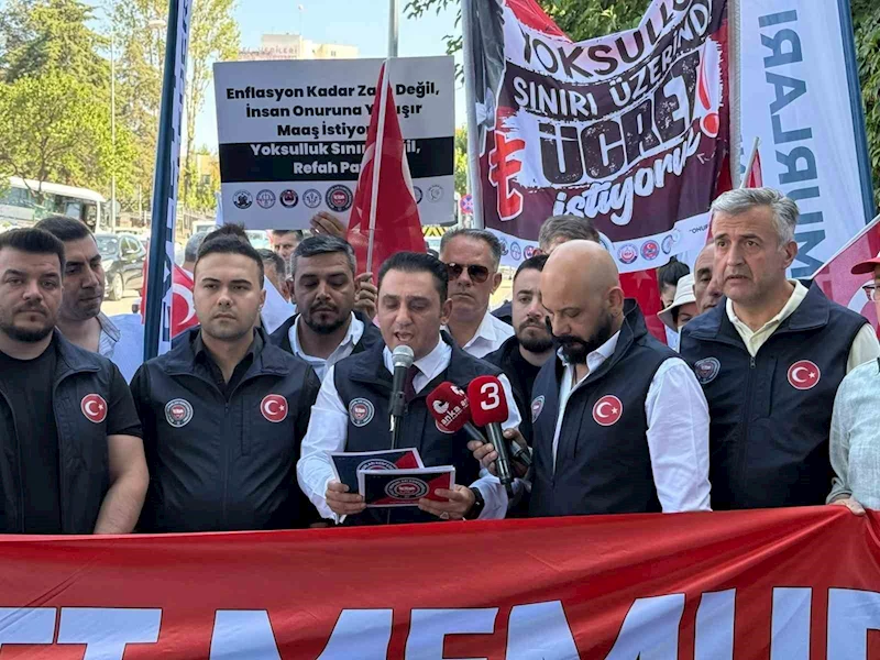 Devlet Memurları Konfederasyonu Genel Başkan Yardımcısı Demirel: 
