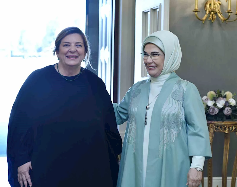 Emine Erdoğan, Gürcistan Cumhurbaşkanı Kavelashvili’nin eşiyle görüştü
