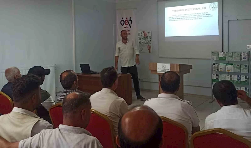 Muş’ta denetimli serbestlik yükümlülerine 