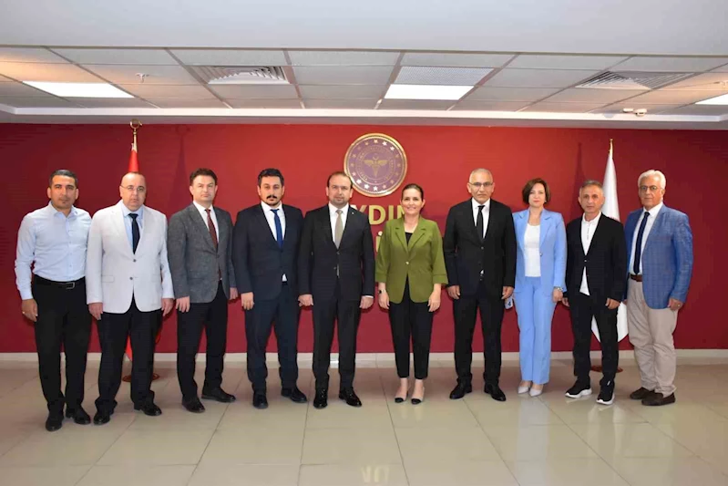 Bakanlık heyeti Aydın’daki sağlık yatırımlarını inceledi
