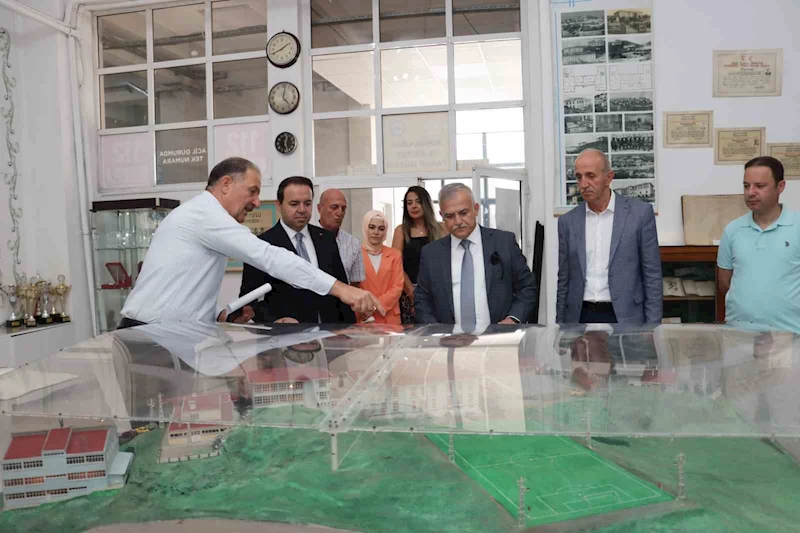 Vali Yardımcısı Balcı ve İl Millî Eğitim Müdürü Keskin’den Zonguldak MTAL’e ziyaret
