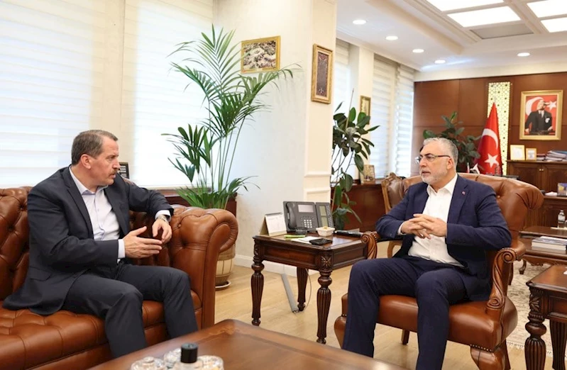 Memur-Sen Başkanı Yalçın, Bakan Işıkhan ile görüştü
