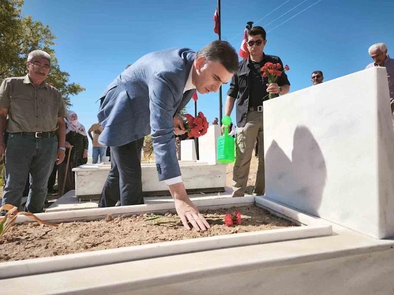 Güneybaşı Şehitleri dualarla anıldı
