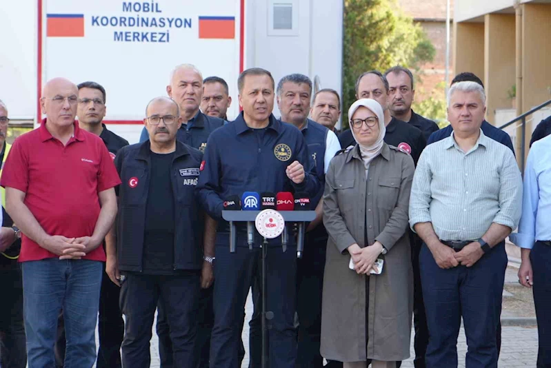 Bakan Yerlikaya: 