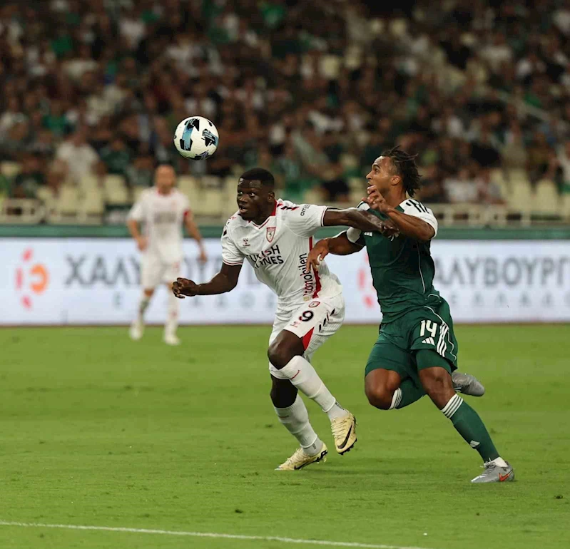 UEFA Avrupa Ligi: Panathinaikos: 0 - Samsunspor: 0 (Maç devam ediyor)
