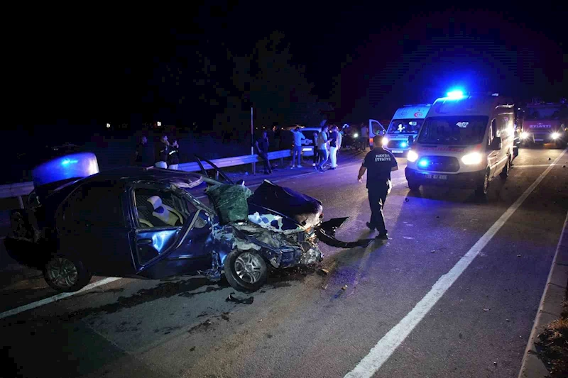 Edirne’de feci kaza: 1’i ağır 5 yaralı
