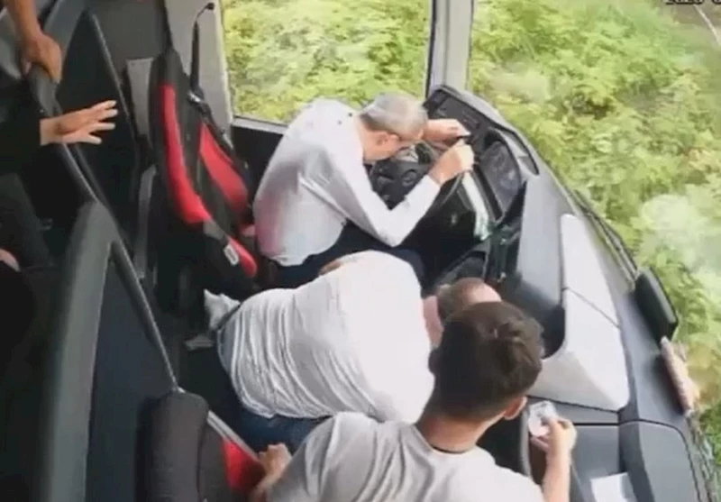 Otobüs kazasında yeni görüntüler ortaya çıktı: 
