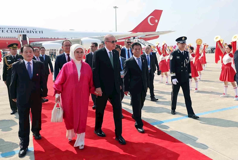 Cumhurbaşkanı Erdoğan Çin’de
