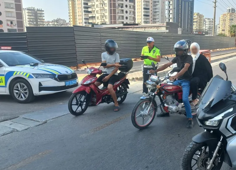 2 milyona yakın araç denetlendi: En çok ceza emniyet kemeri ile kasksız motor kullanımına kesildi
