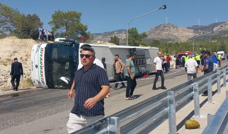 Mersin’deki otobüs kazasında ölenlerin kimlikleri belirlendi
