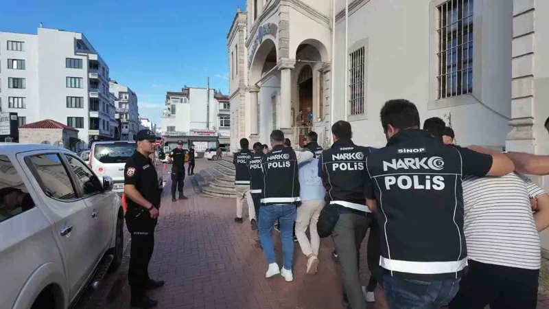 Sinop’ta uyuşturucu operasyonu: 6 tutuklama
