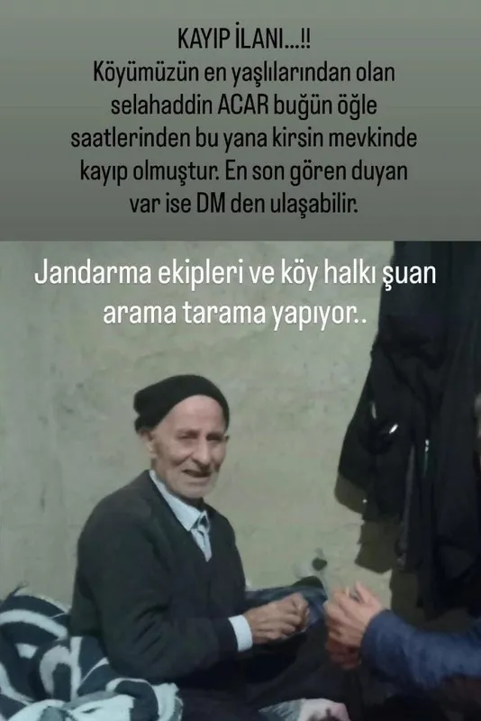 Samsun’da 84 yaşındaki adam kayboldu, ekipler seferber oldu
