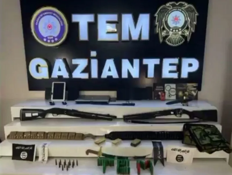 Gaziantep’te terör operasyonunda 7 tutuklama
