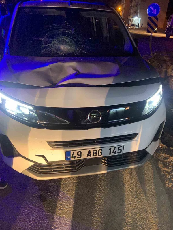 Hafif ticari araç yayaya çarptı: 1 ağır yaralı
