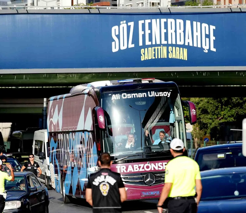 Trabzonspor stada geldi
