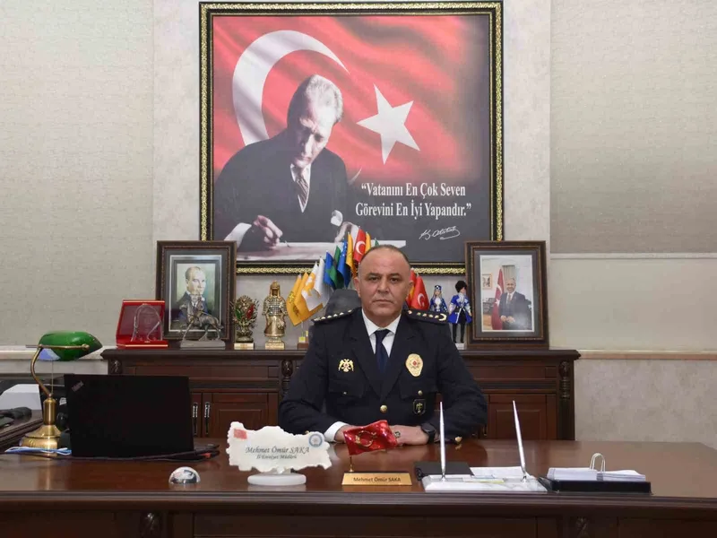 Emniyet Müdürü Mehmet Ömür Saka, Kars’a veda etti
