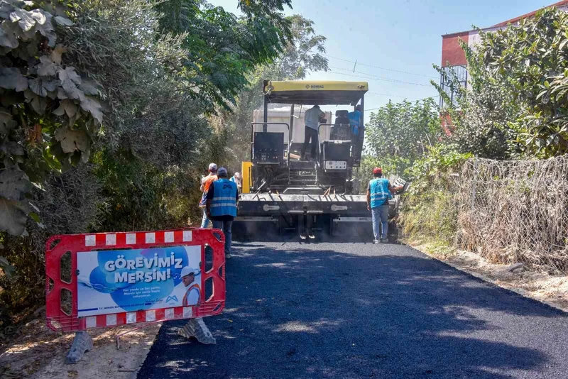 MESKİ, Erdemli’deki altyapı çalışmalarına devam ediyor
