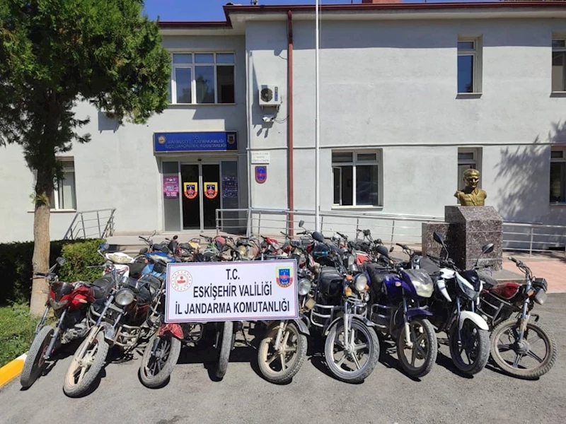 Mahmudiye’de motosiklet operasyonu
